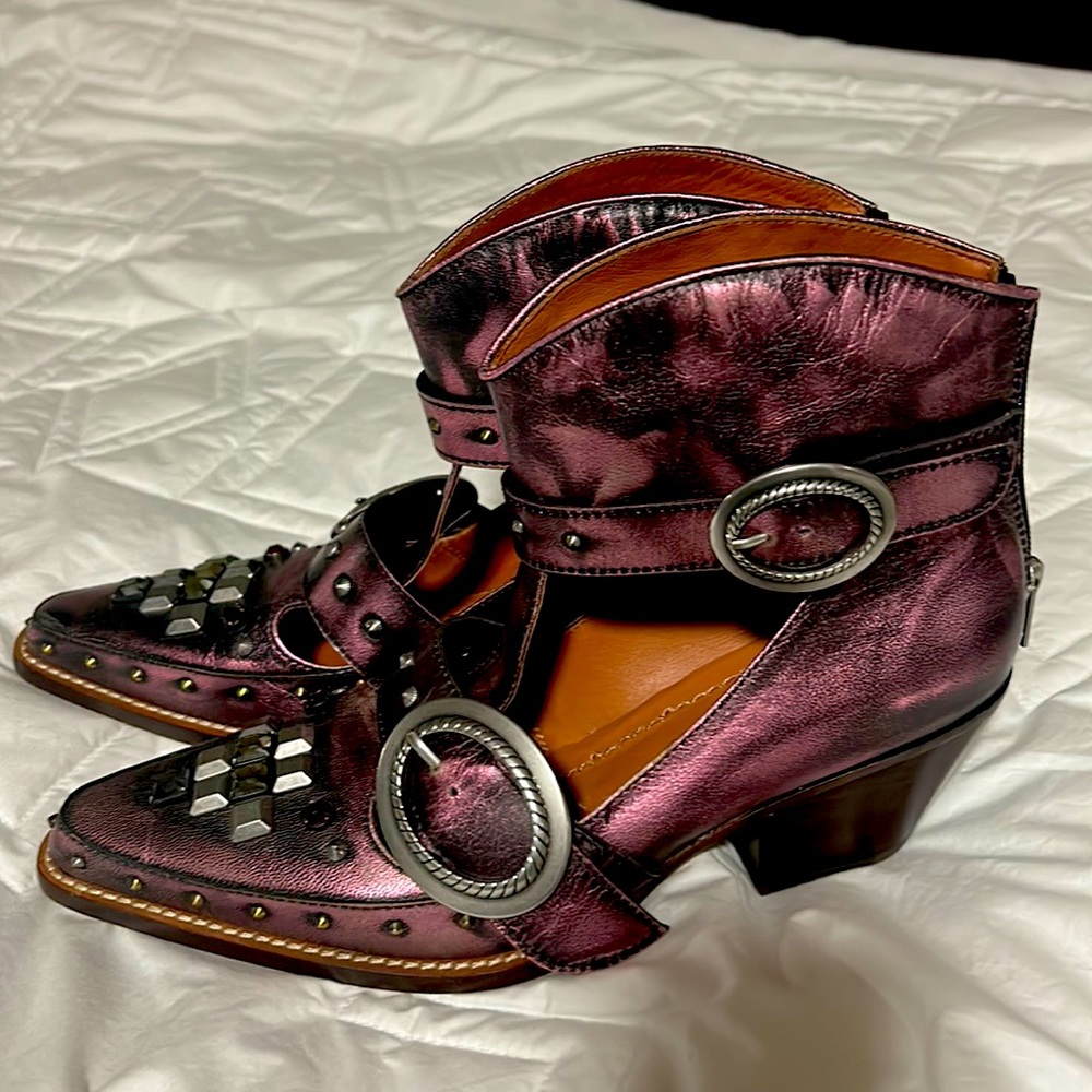 Coach Southwest Creeper Cutout Bootie Size 8